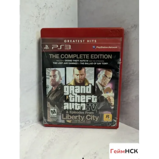 GTA 4 Episodes of liberty city PS3 — 7998400539 (Аксессуары PlayStation 3) GTA 4 Episodes of liberty city PS3 — 7998400539 (Аксессуары PlayStation 3)