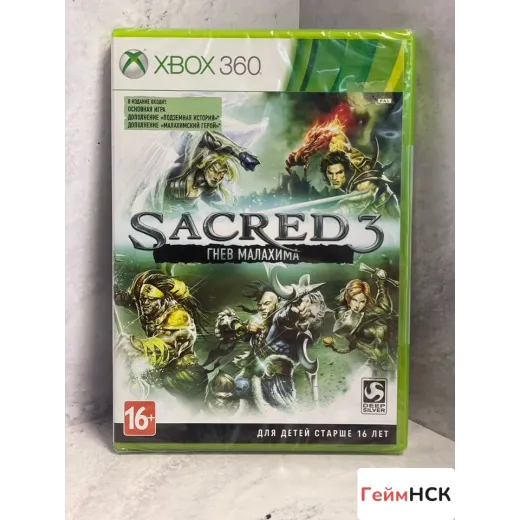 Sacred 3 Xbox360 Sealed (pal) Sacred 3 Xbox360 Sealed (pal)