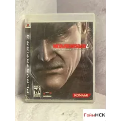 Metal Gear Solid 4 PS3 (blus-30109) Английская вер