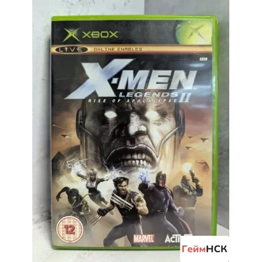 X - Men Legends 2 Rise of Apocalypse xbox original