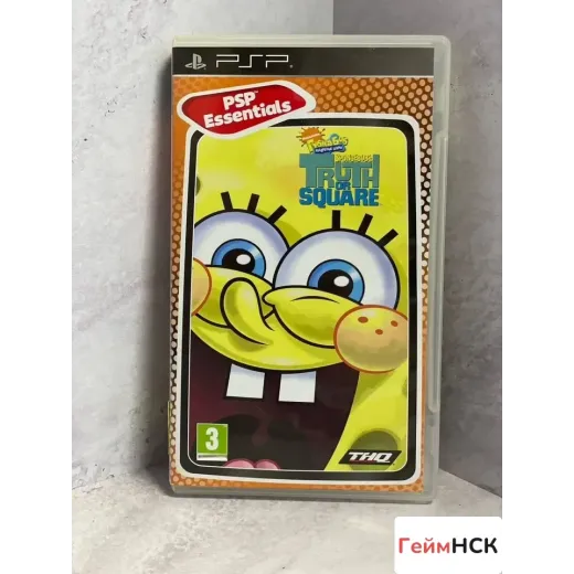 Sponge Bob Truth or Square PSP (ules-01365) — 8062631285 (Игры PlayStation Portable)