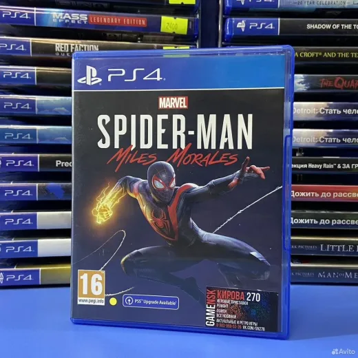 Человек Паук Майлз Моралес PS4 Б/У (cusa-20177)