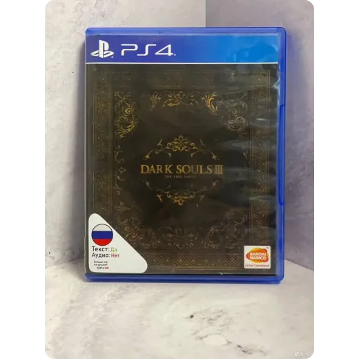 Dark Souls 3 Ps4 (cusa-07439) (Русские субтитры)