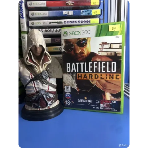 Battlefield hardline xbox 360 (pal) (Рус версия)