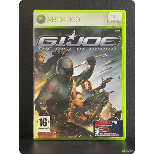 G.i. Joe the Rise of Cobra Xbox 360 (pal) (Английс