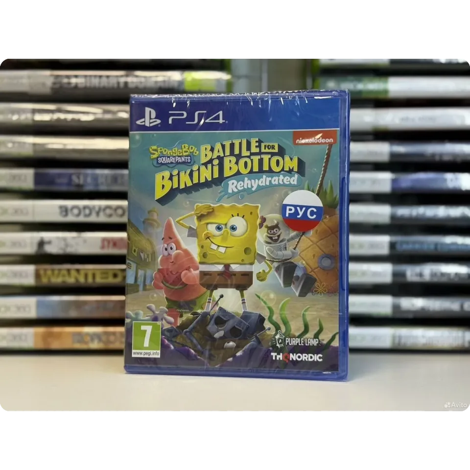 Spongebob SquarePants Battle for Bikini Bottom PS4 2335813656
