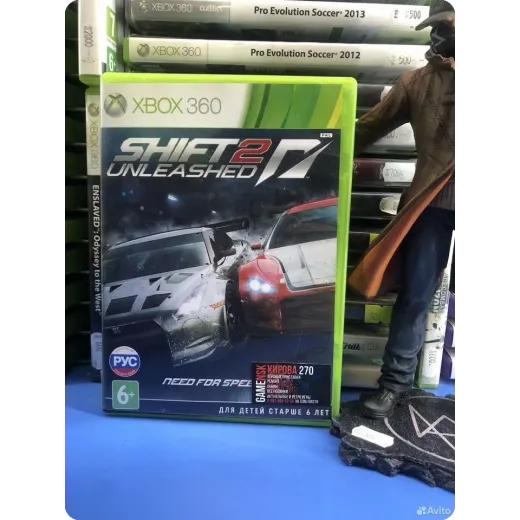 Shift 2 unleashed Xbox360 (pal) (Рус субтитры)