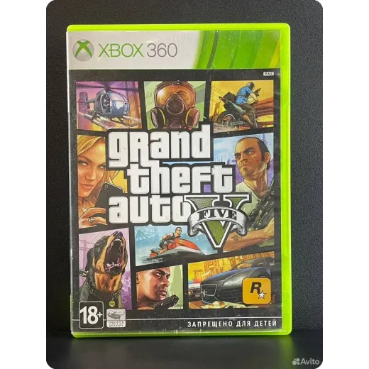 GTA 5 (grand theft auto) Xbox 360 (pal) (Русские с