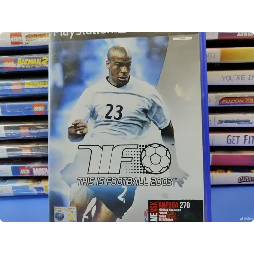 This is Football 2003 PS2 (pal-51278) (Английская