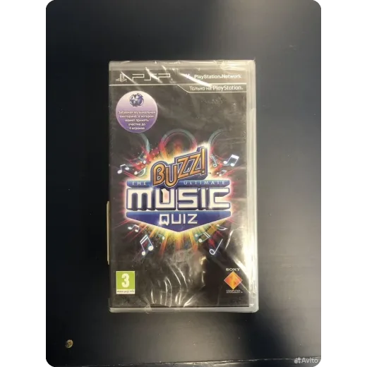 Buzz the ultimate music psp