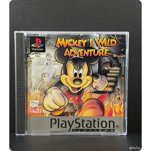 Mickeys Wild Adventure PS1 (sces-00163) (Английска