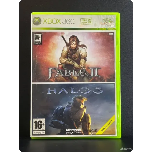 Fable 2 + Halo 3 Xbox 360 (pal) (Английская версия