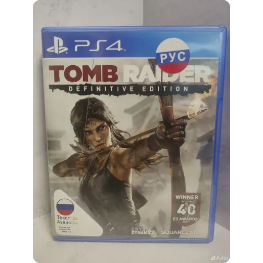 Tomb Rider Definitive Edition PS4 Б/У (cusa-00109)