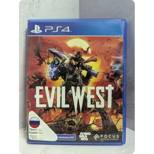 Evil West Ps4 Б/У (cusa-25569) (Русские субтитры) Evil West Ps4 Б/У (cusa-25569) (Русские субтитры)