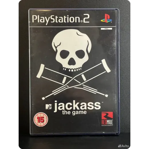 Jackass the Game PS2 (sles-54663) (Английская верс Jackass the Game PS2 (sles-54663) (Английская верс