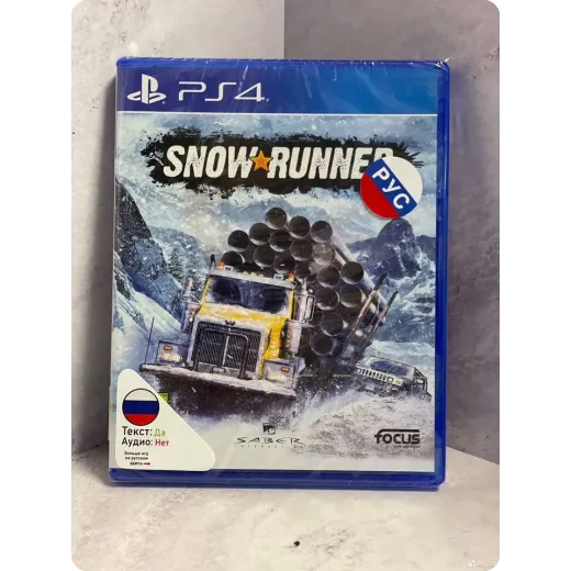 Snow Runner PS4 NEW (cusa-17438) (Русские субтитры