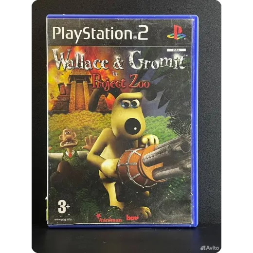 Wallace & Gromit In Project Zoo PS2 (sles-51372)