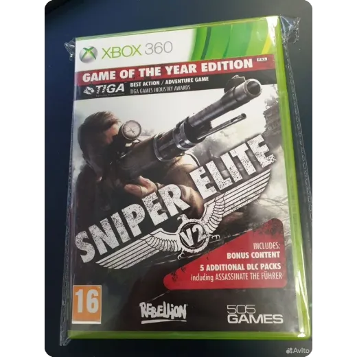 Sniper Elite V2 goty Xbox 360
