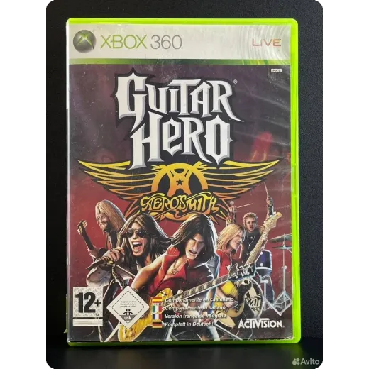 Guitar Hero Aerosmith Xbox 360 (pal) (Английская в