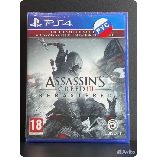 Assassins Creed 3 remastered PS4 NEW (cusa-11560)