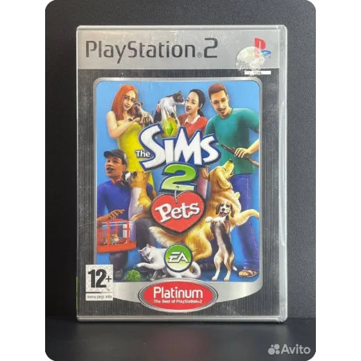 The Sims 2 Pets PS2 (sles-54347) (Английская верси