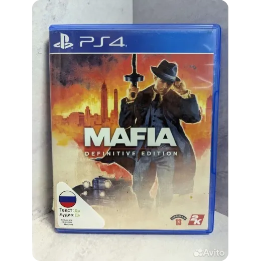 Mafia Definitive Edition PS4 Б/У (cusa-18100) (Рус