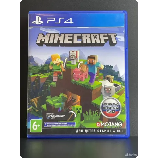 Minecraft PS4 Б/У (cusa-17908) (Русская версия)