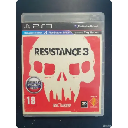 Resistance 3 PS3 (bces-01118/e)