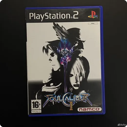 Soulcalibur 2 PS2 (sles-51799) (Английская версия)