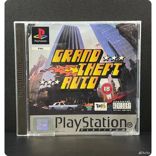 Grand Theft Auto (GTA) PS1 (sles-00032) (Английска