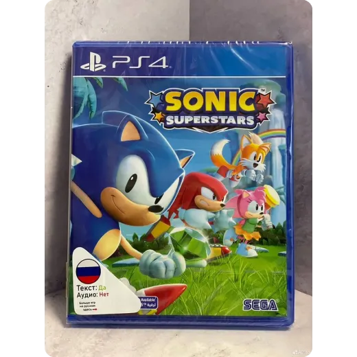 Sonic Superstars ps4 NEW (cusa-32740) (Русские суб
