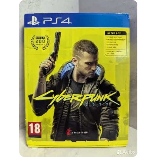 Cyberpunk 2077 PS4 Б/У (cusa-25194) (Русская верси