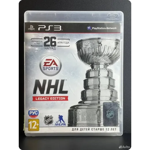 NHL Legacy Edition PS3 (bles-02153) (Русская верси
