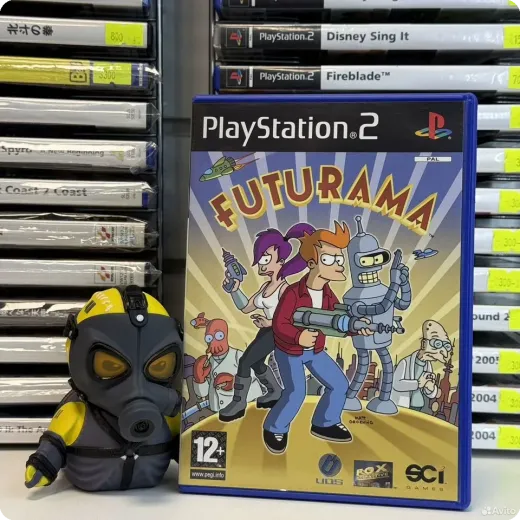 Futurama PS2 (sles-51507) (Английская версия)
