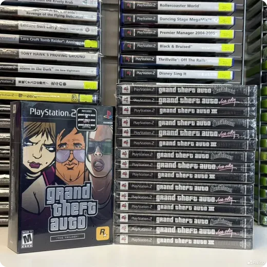 Grand Theft Auto The Trilogy PS2 (Sealed)