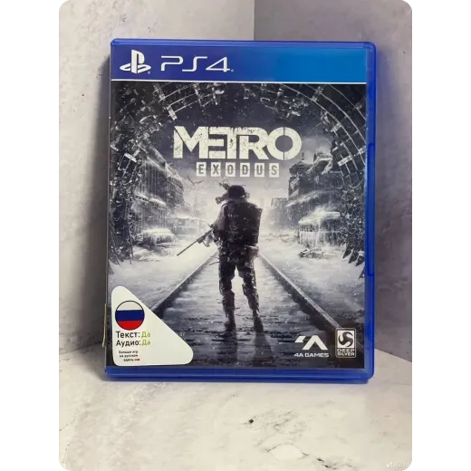 Metro Exodus PS4 Б/У (cusa-11407) (Русская версия)