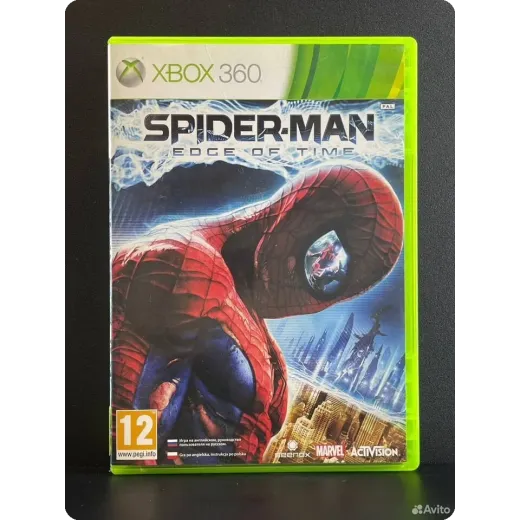 Spider man Edge of Time Xbox 360 (pal) (Русские су