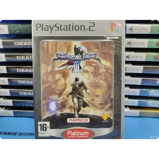 Soulcalibur 3 PS2 (sles-53312) (Английская версия)