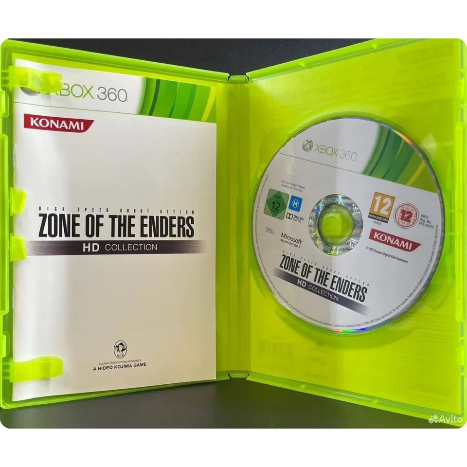 Zone of the enders Xbox 360 (pal) (Русская версия)