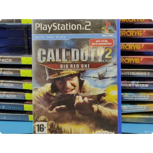 Call of Duty 2: Big Red One PS2 (sles-53415) (Англ