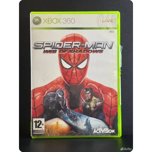 Spider Man Web of Shadows Xbox 360 (pal) (Английск