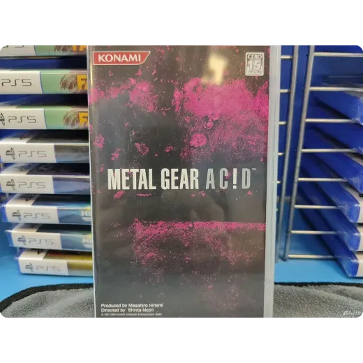 Metal gear acid psp