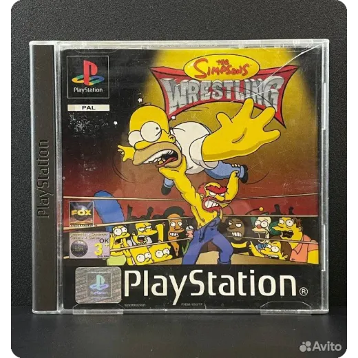 The Simpsons Wrestling PS1 (sles-03401)