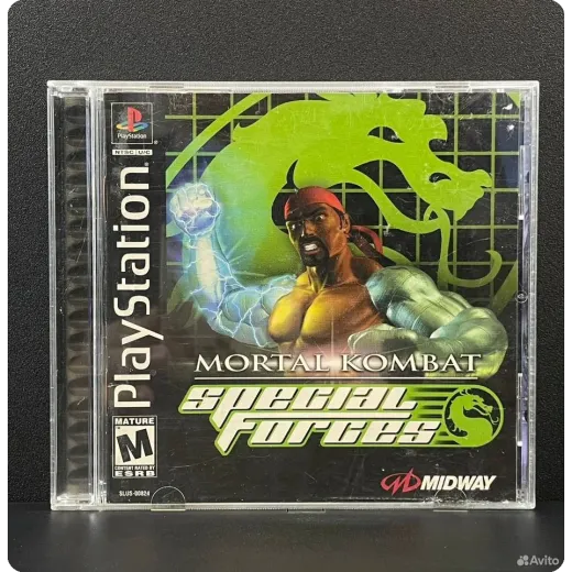 Mortal Kombat Special Forces PS1 (slus-00824) (Анг