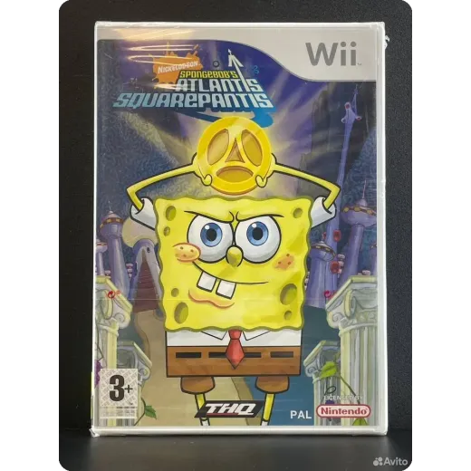 SpongeBob's Atlantis SquarePantis Wii (Sealed) (rv