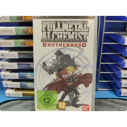 Fullmetal alchemist brotherhood psp