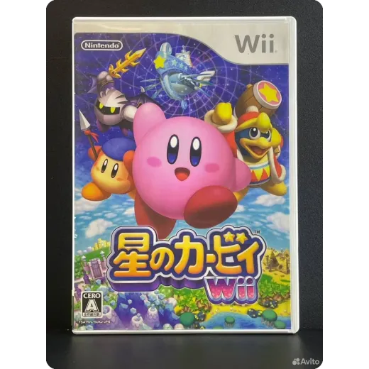 Kirby's Adventure Wii (tsa-rvl-sukj-jpn) (Японская