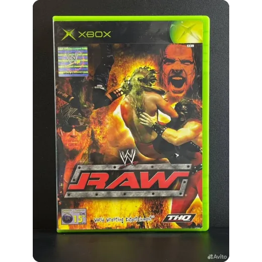 WWE Raw Xbox Original (pal) (Немецкая версия)