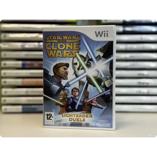 Star Wars the Clone Wars Lightsaber Duels Wii (rvl
