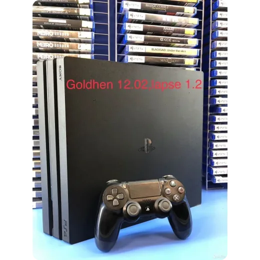 Sony playstation 4 pro 1tb, goldhen 12.02 lapse 1